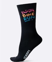 Meia HUPI Run Swim Bike Run Plus para Pés Maiores 42 ao 46 Meia HUPI Run Swim Bike Run Plus para Pés Maiores 42 ao 46
