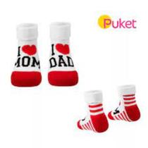 Meia I Love Mom I love Dad Puket Meia I Love Mom I love Dad Puket