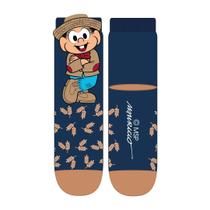 Meia Infantil 3D soquete Chico Bento - Turma do Chico Bento