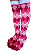 Meia infantil 7/8 dvs geometrica 26-33 ref-01016016/9904