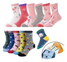 Meia INFANTIL ANTIDERRAPANTE Kit com 03 pares (4-6) Meia INFANTIL ANTIDERRAPANTE Kit com 03 pares (4-6)