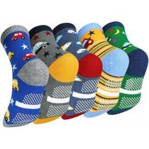 Meia INFANTIL Antiderrapante Kit com 03 pares Confort Meia INFANTIL Antiderrapante Kit com 03 pares Confort