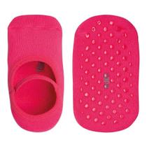 Meia Infantil Atoalhada Antiderrapante Com Tira - Rosa - Lupo Rosa