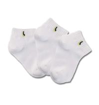 Meia Infantil Branca Com Cano Kit 3 Lupo