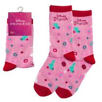 Meia Infantil Do 4 A 10 Anos Meninas Disney Licenciado - Jolitex Ternille Baby Jolitex Cor:Meia RosaTamanho:23 ao 27