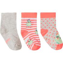 Meia Infantil Feminina Cano Curto Laranja Pera - Malwee Meia Infantil Feminina Cano Curto Laranja Pera - Malwee