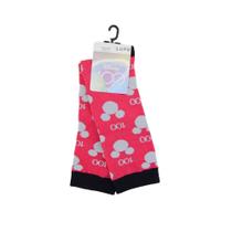 Meia Infantil Feminina Lupo Disney 100 Anos Cano Médio Candy - 02482 Meia Infantil Feminina Lupo Disney 100 Anos Cano Médio Candy - 02482