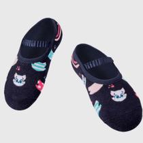 Meia Infantil Feminina Pansocks Puket Gatinha