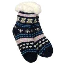 Meia Infantil Forrada Solado Antiderrapante Pantufa Felpuda Térmica Quentinha Inverno Unissex Meia Infantil Forrada Solado Antiderrapante Pantufa Felpuda Térmica Quentinha Inverno Unissex