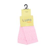 Meia Infantil Lupo Baby Cano Médio Bolinhas Rosa - 5110