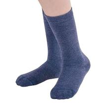 Meia Infantil Lupo Cano Longo Mescla Jeans - 02670 Meia Infantil Lupo Cano Longo Mescla Jeans - 02670