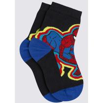 Meia Infantil Lupo Kids MArvel Spider Man na cor Preta