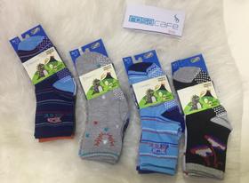Meia infantil masculina com 12 pares tamanho 23 ao 27, 6 a 8 anos.