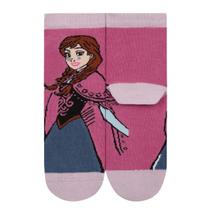 Meia Infantil Menina Frozen Lupo