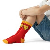 Meia Infantil Menino Vingadores Marvel - Jolitex Ternille Meia Infantil Menino Vingadores Marvel - Jolitex Ternille