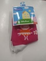 Meia infantil peppa