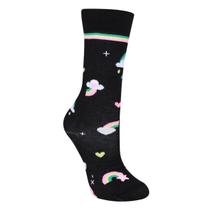 Meia Infantil Puket 3/4 Estampada Menina