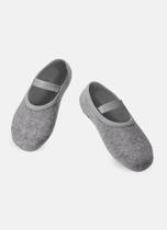 Meia Infantil Puket Sapatilha Antiderrapante Elástico Confortável Lisa Cinza Meia Infantil Puket Sapatilha Antiderrapante Elástico Confortável Lisa Cinza