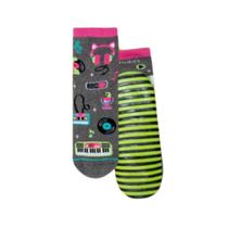 Meia Infantil Puket Soquete Pansocks Kids Desenhada Mescla Escura Inverno Meia Infantil Puket Soquete Pansocks Kids Desenhada Mescla Escura Inverno