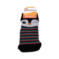 Meia Infantil Winston Pinguim 0300035-009 Preto