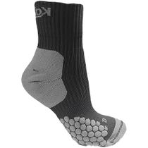 Meia Kailash Dots Biotech Unissex Chumbo e Cinza Meia Kailash Dots Biotech Unissex Chumbo e Cinza
