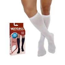 Meia Kendall 3/4 Masculina Média Compressão 1802 Branco