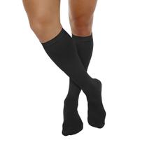 Meia Kendall 3/4 Média Compressão Masculina Preto - M