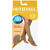 Meia Kendall Alta Compressão 3/4 Sem Ponteira 20-30mmhg