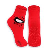 Meia Kids Cano Médio Homem-Aranha Spiderman Antiderrapante Lupo