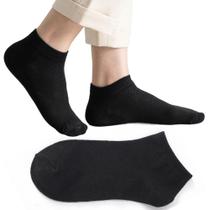 Meia Kit 12 Pares Meias Soquetes Cano Curto Unisex invisível Feminina Masculina Meia Kit 12 Pares Meias Soquetes Cano Curto Unisex invisível Feminina Masculina