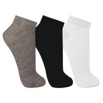 Meia Kit 3 Pares Feminino Cano Médio Básica Trifil T06606 Meia Kit 3 Pares Feminino Cano Médio Básica Trifil T06606