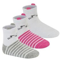 Meia Kit 3 Pares Infantil Menina Cano Médio Algodão Molekinha 2799.1.24411 Meia Kit 3 Pares Infantil Menina Cano Médio Algodão Molekinha 2799.1.24411