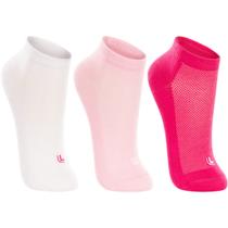 Meia Kit 3 Pares Infantil Menina Casual Dia a Dia Cano Curto em Algodão Confortável Lupo 02725-089