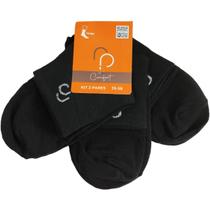 Meia Kit 3 Pares Unissex Cano Longo Basic Confort 004RPWL