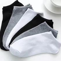 Meia Kit 6 Pares Meias Soquetes Cano Curto Unisex invisível