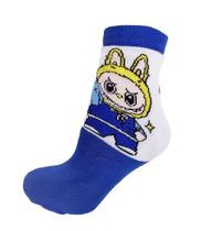Meia Labubu Personagem Fofa Infantil Moda Geek, Casual Criativa Algodão Macio Estilosa e Confortável