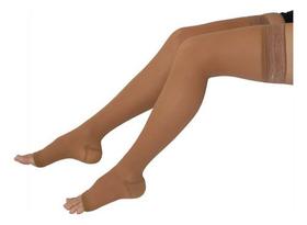 Meia Legline AGH 7/8 20-30mmHg Pé Aberto Olinda Compressão