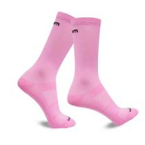 Meia Lisa Ciclista Bike Corrida Cano Médio Feminina Rikam