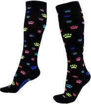 Meia Longa HUPI Love Pets Colors Meia Longa HUPI Love Pets Colors
