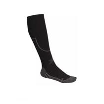 Meia Lupo 3/4 Compressão Performance 15006 Refletiva Preta