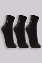 Meia Lupo AM Sport Kit com 3 Pares Cano Médio