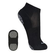 Meia Lupo Antiderrapante Preta Pilates Silicone Feminino Mulher Meia Lupo Antiderrapante Preta Pilates Silicone Feminino Mulher