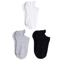 Meia Lupo Básica Cano Curto 4536-089 C/3 Meia Lupo Básica Cano Curto 4536-089 C/3