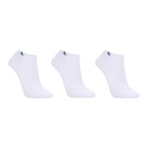 Meia Lupo Cano Curto Kit c/ 3 Pares Branca-03225-089-0901B