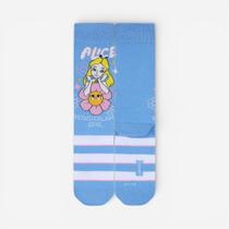 Meia Lupo Disney Alice in Wonderland Azul
