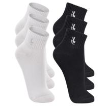 Meia Lupo Extra Grande Kit 6 Pares Masculino Cano Médio 03223 45 ao 48 Meia Lupo Extra Grande Kit 6 Pares Masculino Cano Médio 03223 45 ao 48