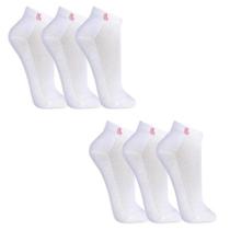 Meia Lupo Feminina Cano Curto Kit c/ 6 Pares