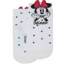 Meia Lupo Infantil Disney Estampada Cano Médio Algodão Punho Soft