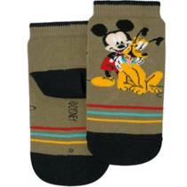 Meia Lupo Infantil Meninos Disney Punho Soft Cano Médio Algodão