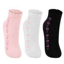 Meia Lupo Kf Kit3 02680 Infantil Meninas Meia Lupo Kf Kit3 02680 Infantil Meninas